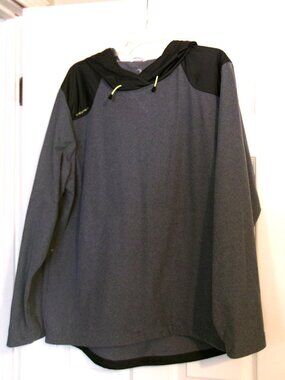 Zero Restriction Tour Series Hoodie  Gray Performance Fabric Size XL